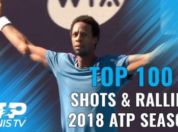 TOP 100 SHOTS & RALLIES: 2018 ATP Season